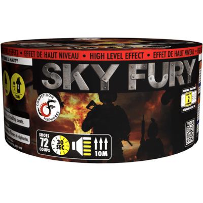 Competition Fireworks Cake Piece Sky Fury