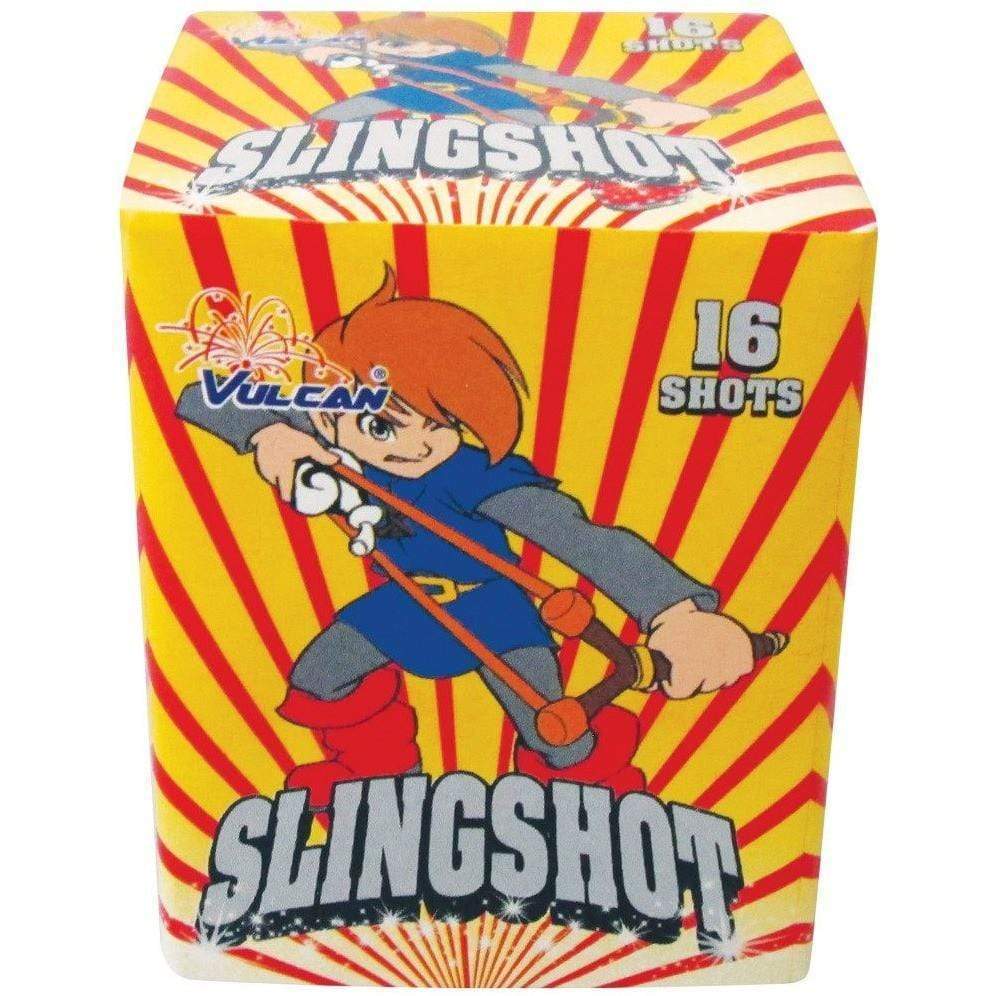 Vulcan Fireworks Cakes Slingshot