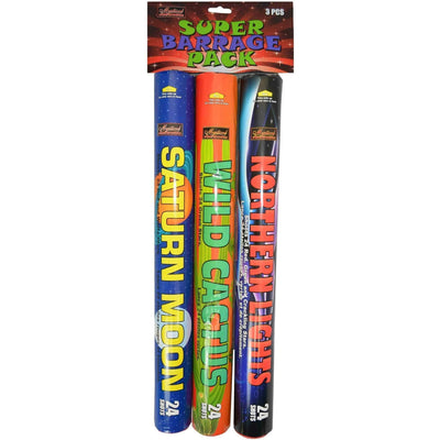 Mystical Fireworks Family Pack Assortment Super Barrage Pack