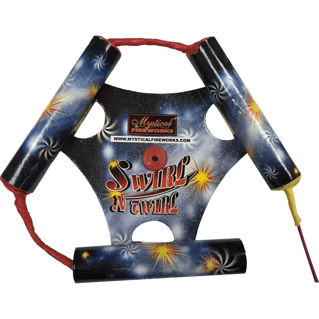 Mystical Fireworks Wheels Swirl N' Twirl