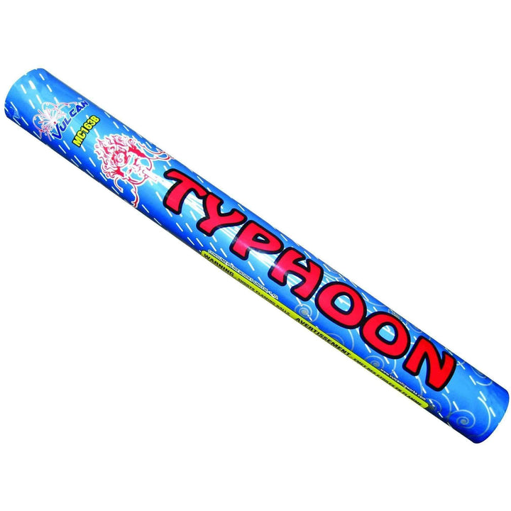 Vulcan Fireworks Barrages Typhoon