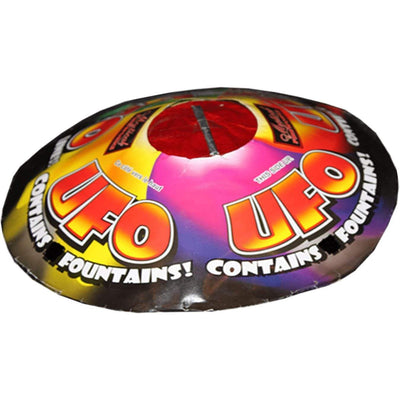 Mystical Fireworks Specialty Shaped Fountain UFO