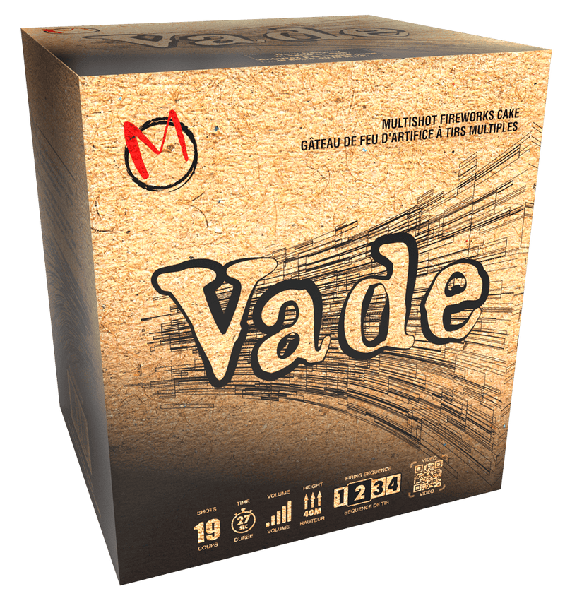 M Brand Cake - Fanned Vade
