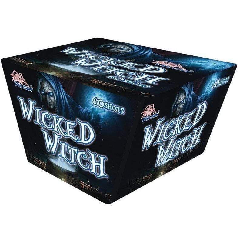 Vulcan Fireworks Fanned Cakes Wicked Witch